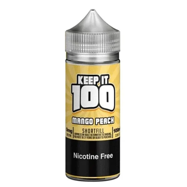 Mango Peach by Keep It 100 Tobacco-Free Nicotine Series 100ml