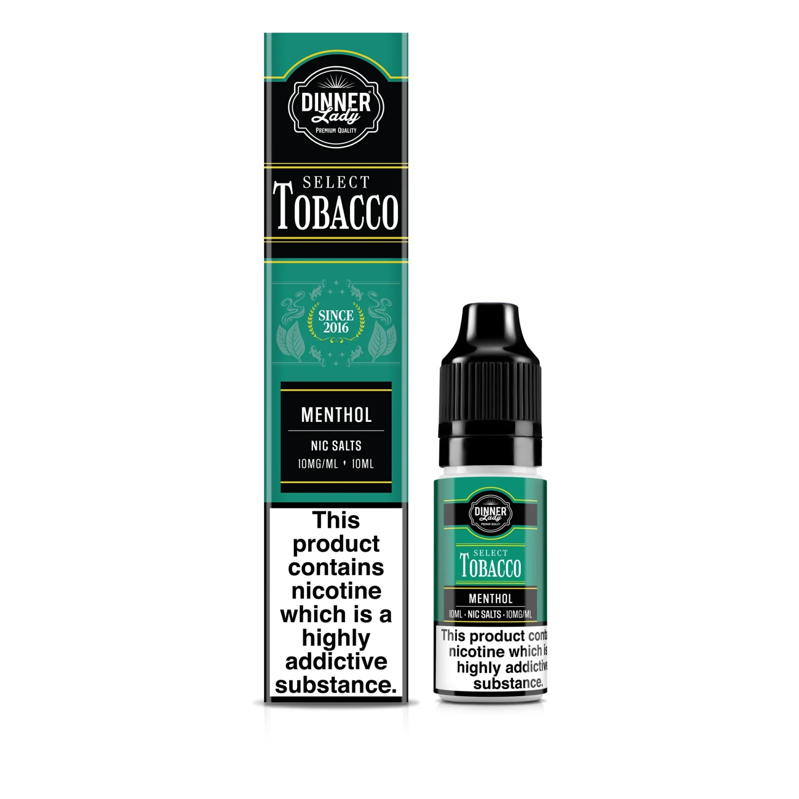 Dinner Lady Select Tobacco – Menthol Bar Salt E-Liquid - Image 2