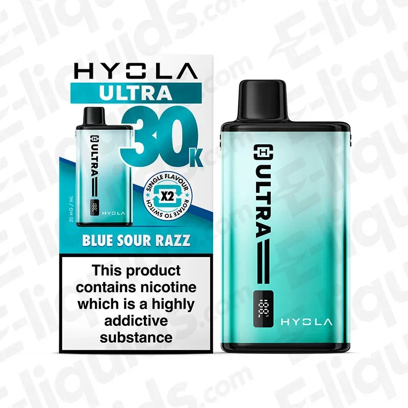 Hyola Ultra 30K Blue Sour Razz Prefilled Pod Kit