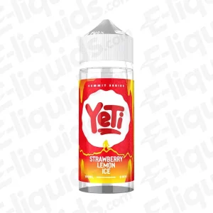 Yeti Summit Series 100ml Shortfill Strawberry Lemon Ice Vape Juice