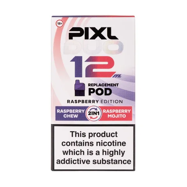 Raspberry Edition PIXL Duo 12 Pod Refills