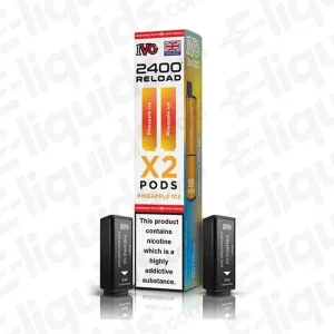 IVG 2400 2 in 1 Pineapple Ice Prefilled Pod
