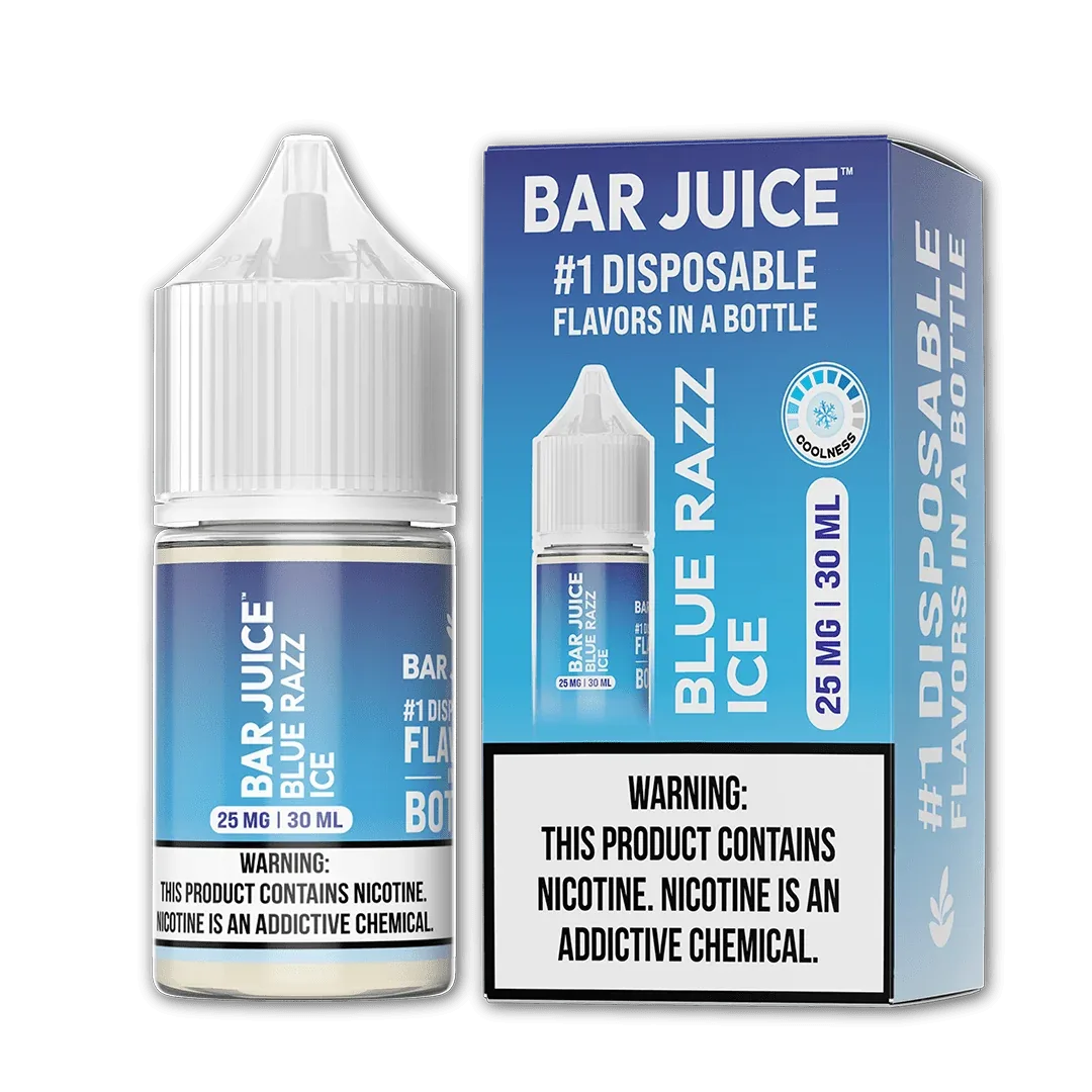 Blue Razz ICE SALT - Bar Juice - 30mL