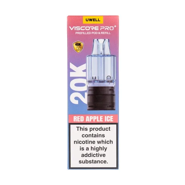 Red Apple Ice Viscore Pro Plus Prefilled Pods by UWELL