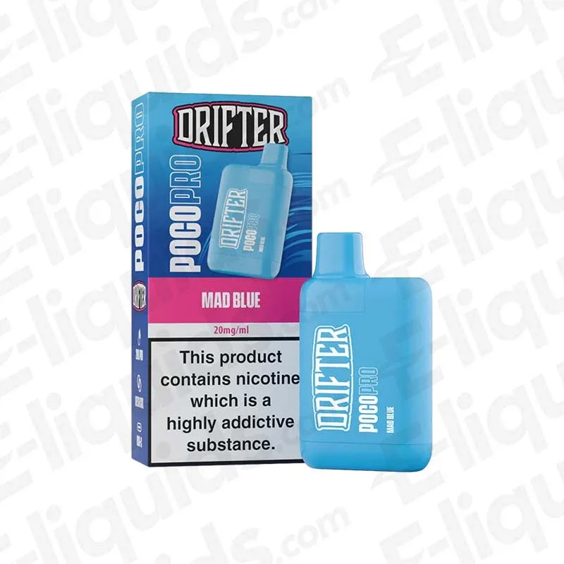 Drifter Poco Pro Mad Blue Prefilled Pod Kit - 2ml
