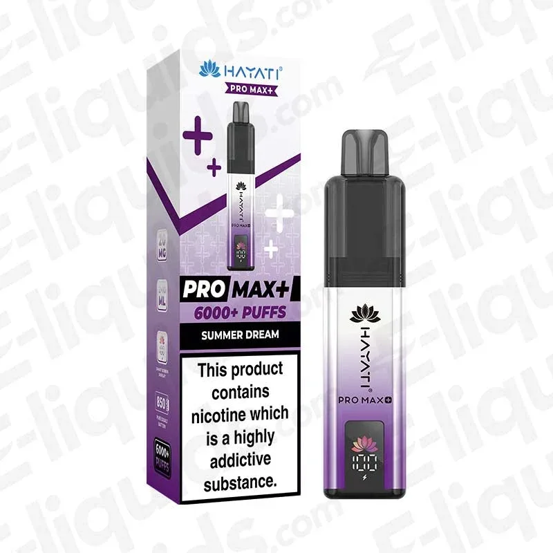 Hayati Pro Max 6K Summer Dream Prefilled Pod Kit