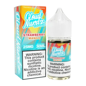 ICED Strawberry Mango SALT - Cloud Nurdz - 30mL