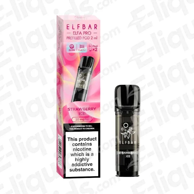 ELF BAR Elfa Pro Strawberry Ice Prefilled Pod