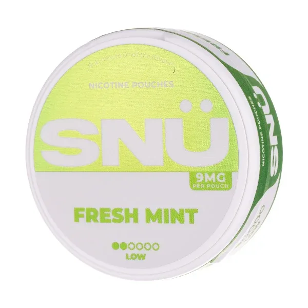 Fresh Mint Nicotine Pouches by SNÜ
