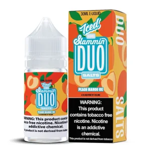 Peach Mango Ice Slammin Duo Salts 30mL