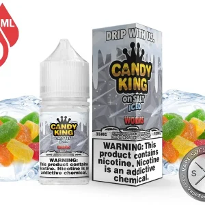Sour Worms Candy King On Salt ICED 30ml