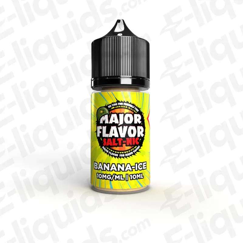 Major Flavor Banana Ice Nic Salt