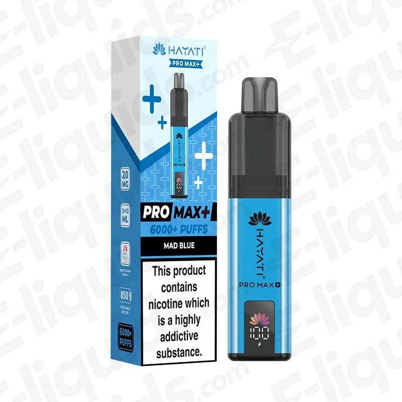 Hayati Pro Max 6K Mad Blue Prefilled Pod Kit