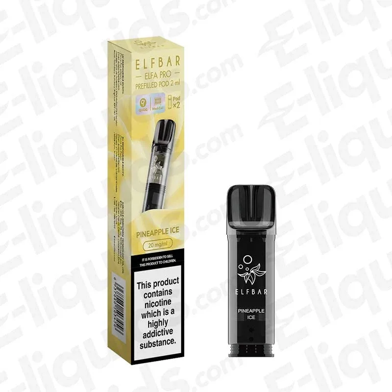 ELF BAR Elfa Pro Pineapple Ice Prefilled Pod