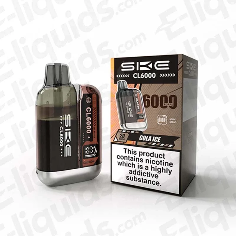 SKE Crystal CL6000 Cola Ice Prefilled Pod Kit