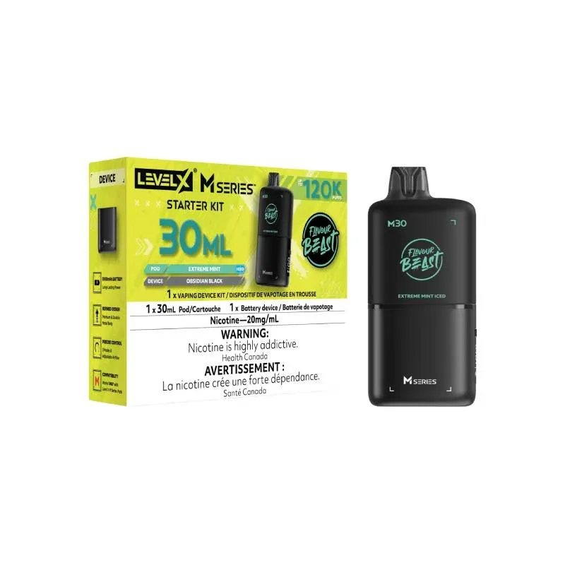 Level X M30 Series - Extreme Mint Ice Starter Bundle