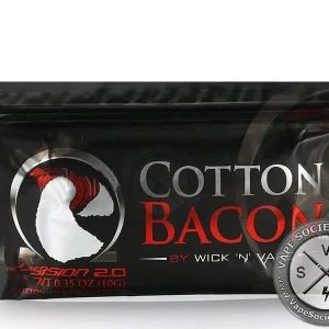 Organic Cotton Bacon V2 by Wick 'N' Vape
