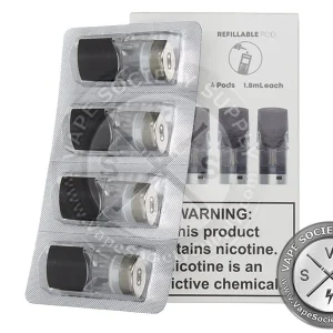MOTI Vape Refillable Replacement Pod Cartridges (Pack of 4)