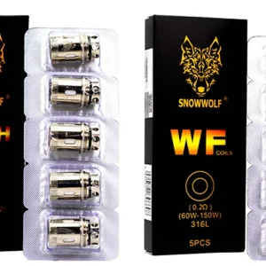 Snowwolf WF Replacement Coils Pack of 5