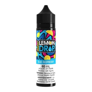 Lemon Drop Boost Salt Nic E-Liquid - Blue Raspberry 60ml