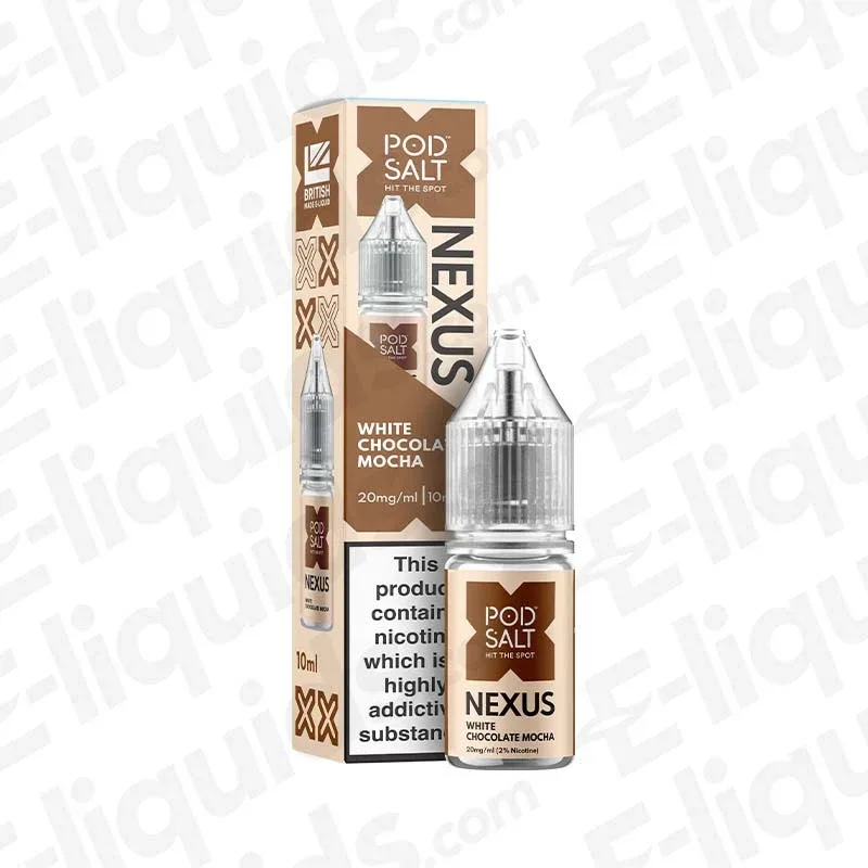 Pod Salt Nexus White Chocolate Mocha Nic Salt