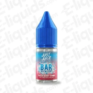 Just Juice Bar Below Zero Nic Salt Frozen Berry Gummy
