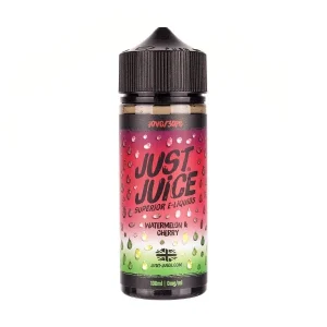 Watermelon & Cherry 100ml Shortfill E-Liquid by Just Juice