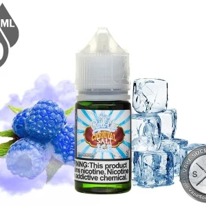 Blue Cotton Candy Ice Juice Roll Up Carnival Salt 30ml