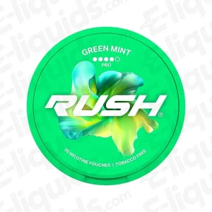 Rush Green Mint Pro Nicotine Pouches