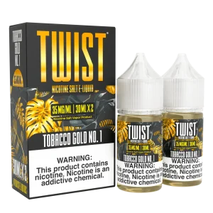 Tobacco Gold No. 1 SALT - Twist E-Liquids - 60mL