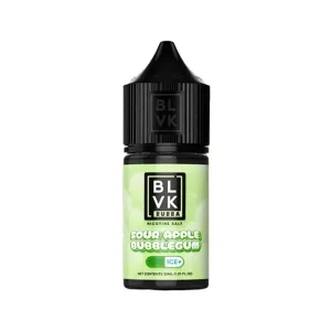 Sour Apple Bubblegum BLVK Bubba Salts 30mL
