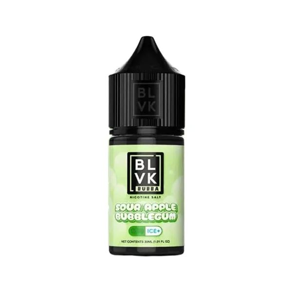 Sour Apple Bubblegum BLVK Bubba Salts 30mL