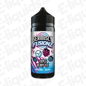 Doozy Vape Co Triple Berry Ice Seriously Fusionz 100ml Shortfill Vape Juice