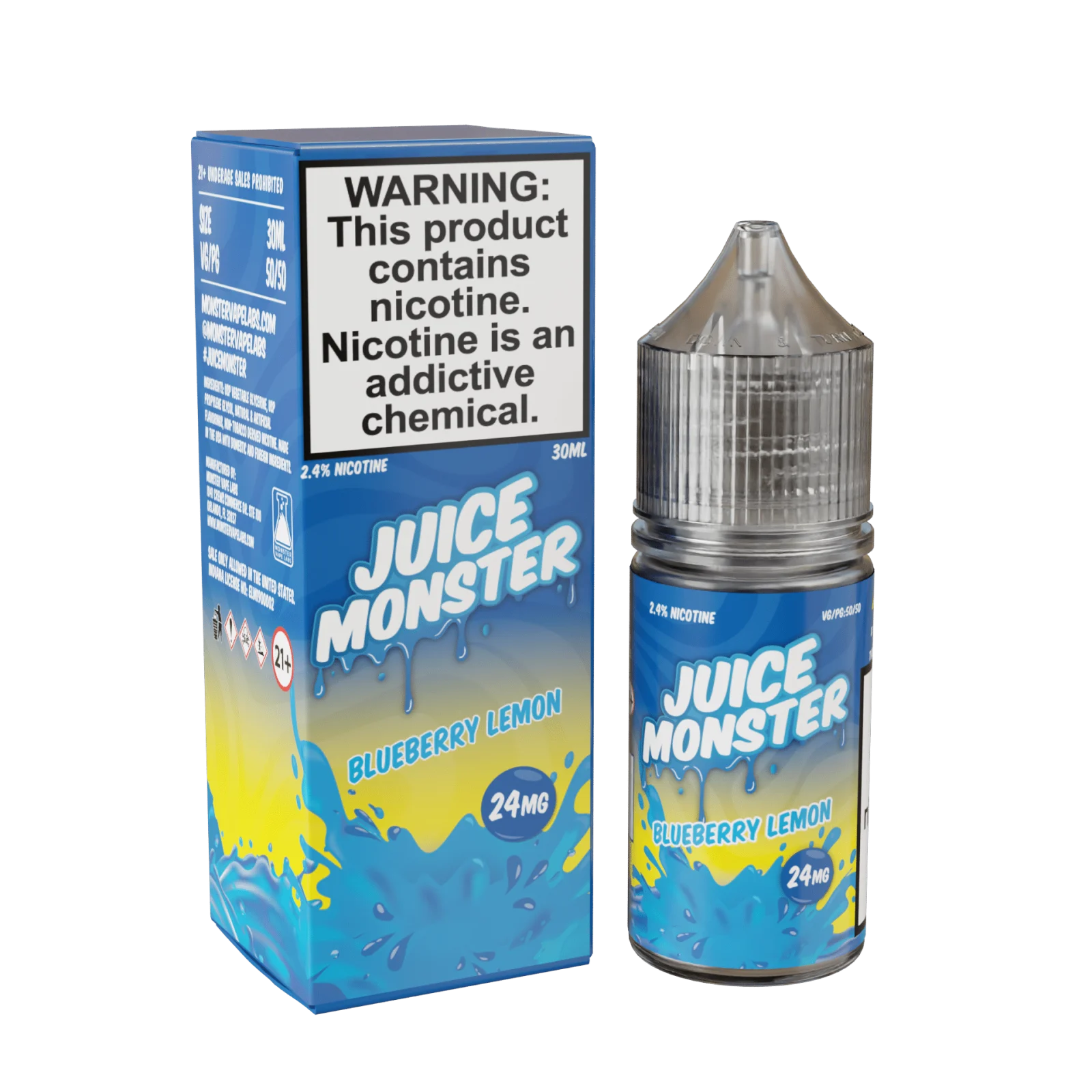 Juice Monster Salt Blueberry Lemon eJuice