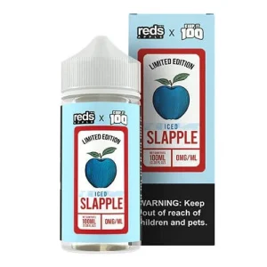 Reds x Keep It 100 E-Liquid - Iced Slapple - 100ml | Only $14.99