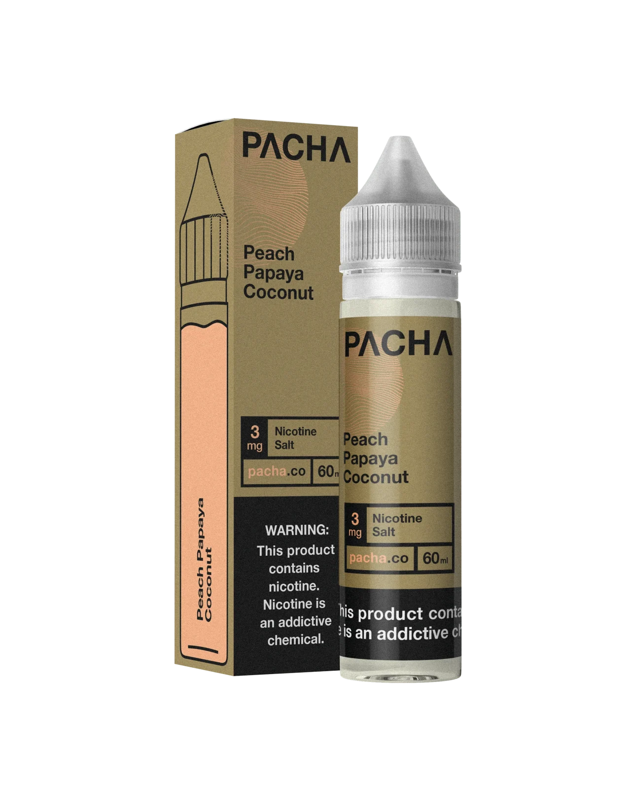 Peach Papaya Coconut Cream - Pachamama - 60mL
