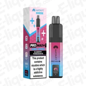 Hayati Pro Max 6K Blue Razz Blackcurrant Prefilled Pod Kit