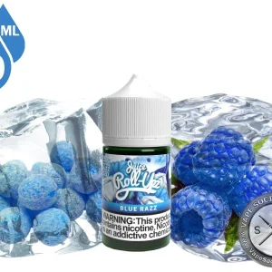 Blue Raspberry Ice By Juice Roll Upz Salt 30ml