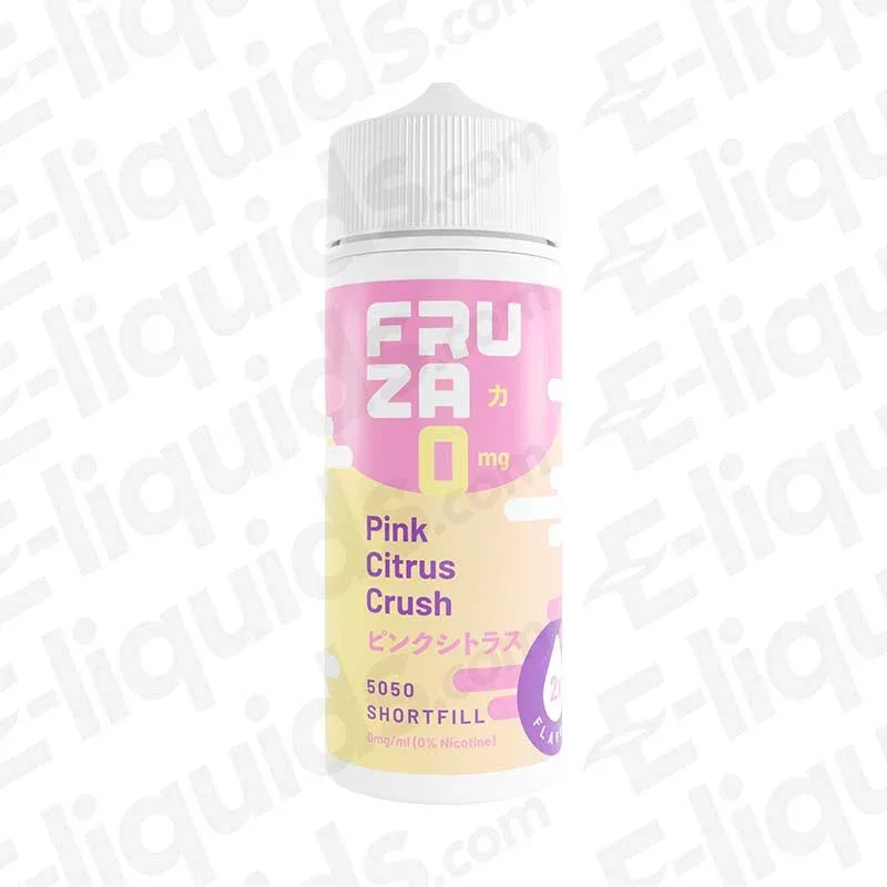 Fruza Pink Citrus Crush 100ml Shortfill Vape Juice