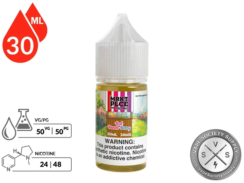 Red Punchberry THE STND by MRKT PLCE SALT 30ml - Image 2