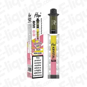 Higo Krystal Pro 600 Huba Huba Prefilled Pod Kit