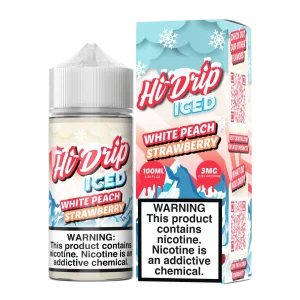 White Peach Strawberry ICED - Hi Drip - 100mL