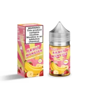 Fruit Monster Salt E-Liquid - Strawberry Banana - 30ml | Only $14.99