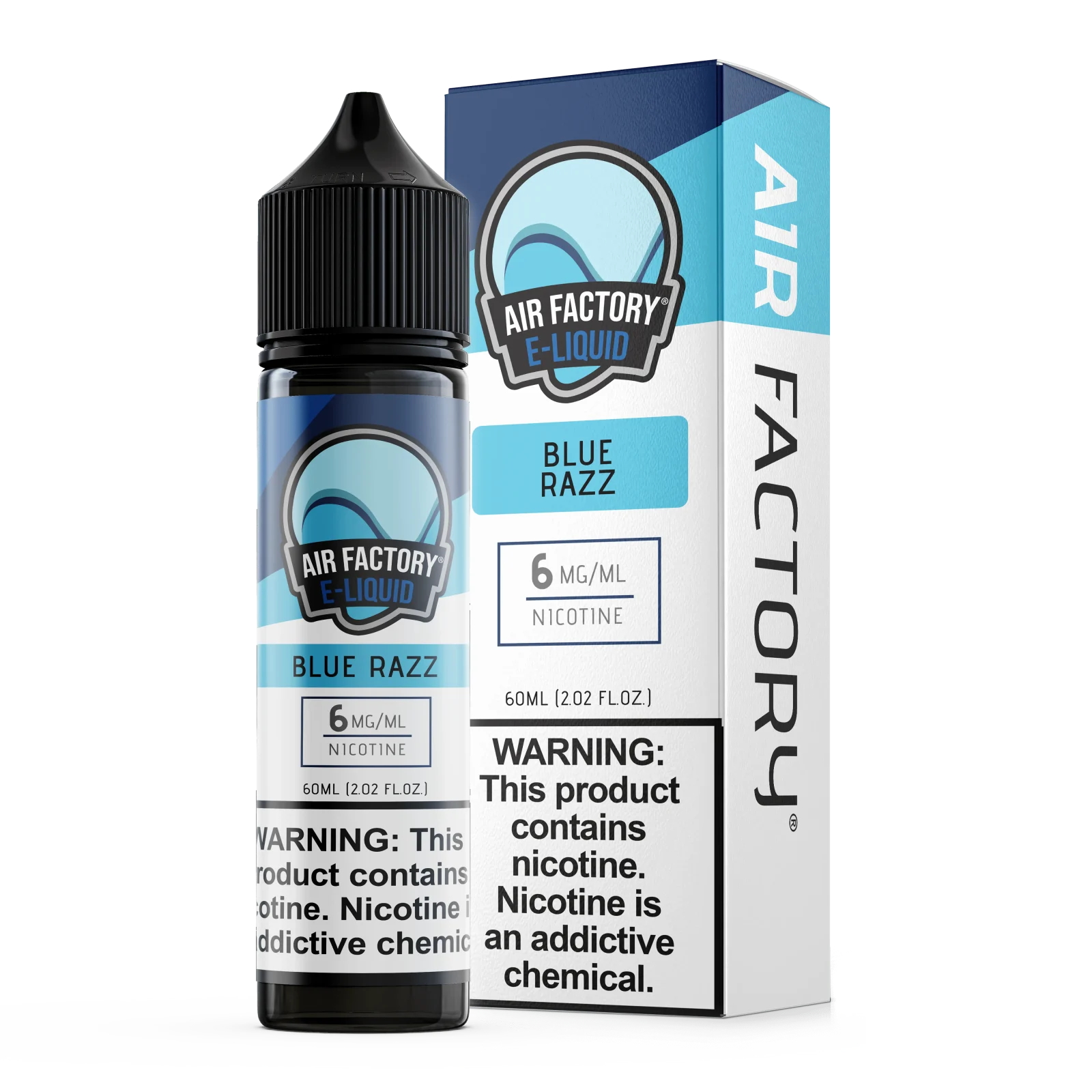 Blue Razz - Air Factory E-Liquids - 60mL - Image 2