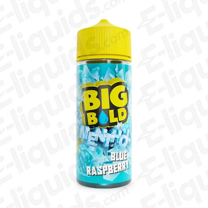 Big Bold Menthol Blue Raspberry Shortfill Vape Juice