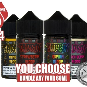 SadBoy Bloodline E-Juice Bundle 4x60ml (240ml)