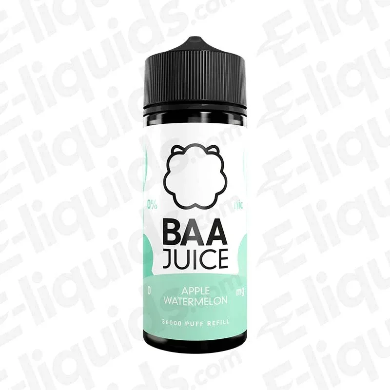 BAA Juice Apple Watermelon 100ml Shortfill Vape Juice