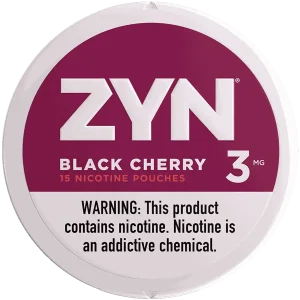 Black Cherry - ZYN Nicotine Pouches - 15ct