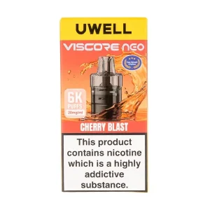 Cherry Blast Viscore Neo 6K Prefilled Pod + Refill by Uwell