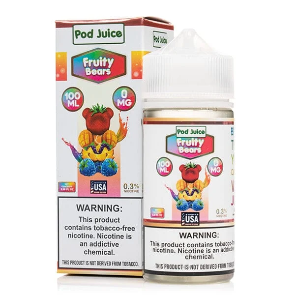Fruity Bears by Pod Juice TFN Hyde Series E-Liquid 100mL (Freebase)